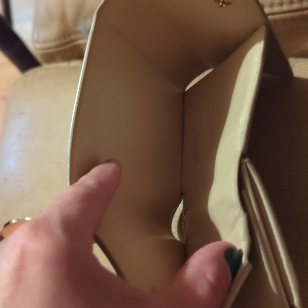 Celine Cream Leather Wallet - Picture 8 of 10